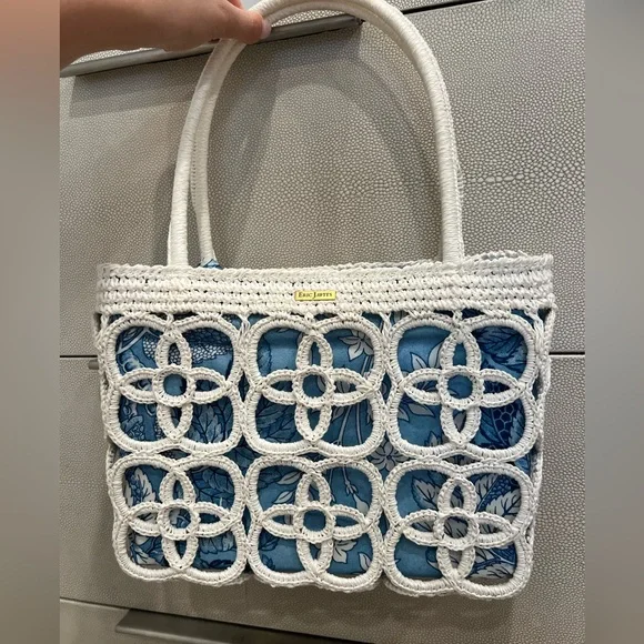 Eric Javits gorgeous rare tote in amazing condition - Picture 1 of 8